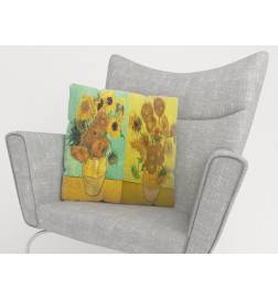 Capas de almofada - Van Gogh - com girassóis