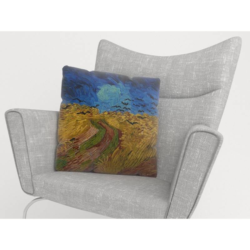 15,00 € Tyynynpäällinen - Van Gogh - Vehnäpelto varisilla