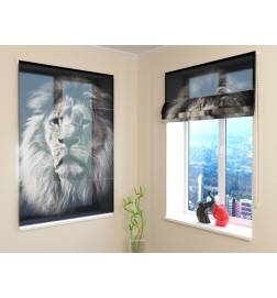 Roman blind - with a lion - FURNISH HOME