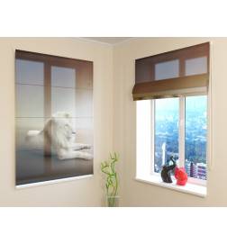 Roman blind - with a large lion - FURNISH HOME