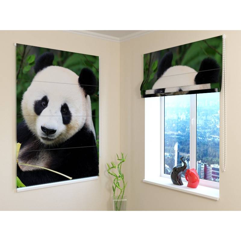 92,99 € Roman blind - with a panda - FIREPROOF