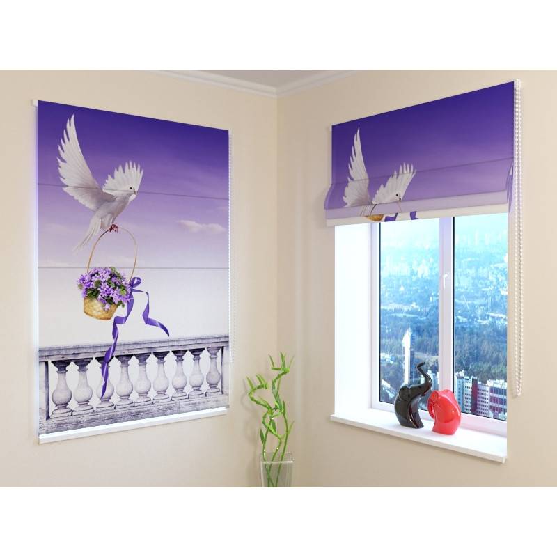 92,99 € Roman blind - with dove - FIREPROOF
