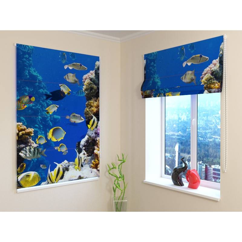 68,50 € Roomalainen sokea - trooppisilla kaloilla - BLACKOUT