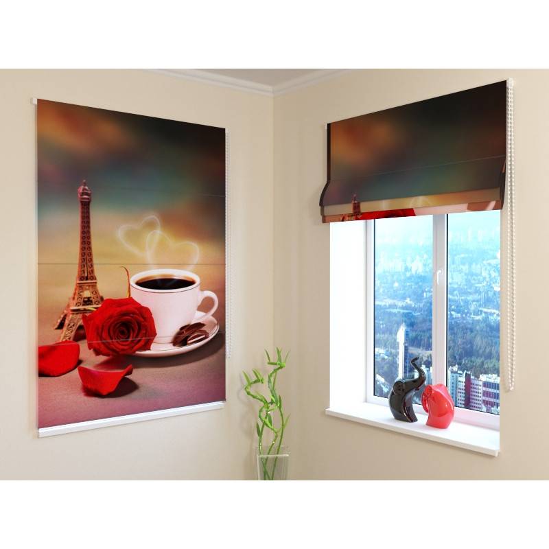 92,99 € Roman blind - with a coffee in Paris - FIREPROOF