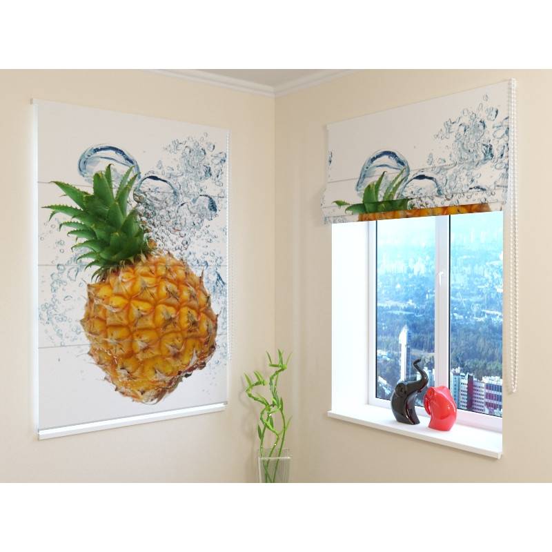 92,99 € Roman blind - with a pineapple - FIREPROOF