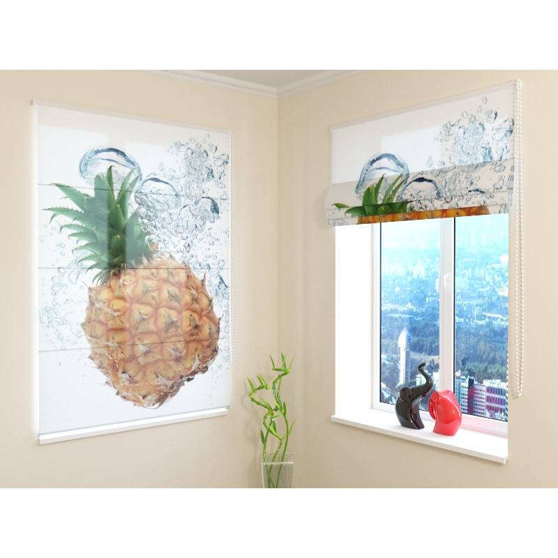 68,00 € Vouwgordijn - met een ananas - ARREDALACASA