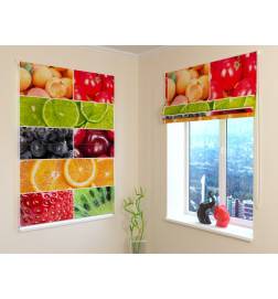 Roman blind - for fruit and vegetables - FIREPROOF