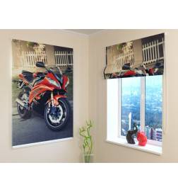 92,99 € Roman blind - with a motorcycle - FIREPROOF