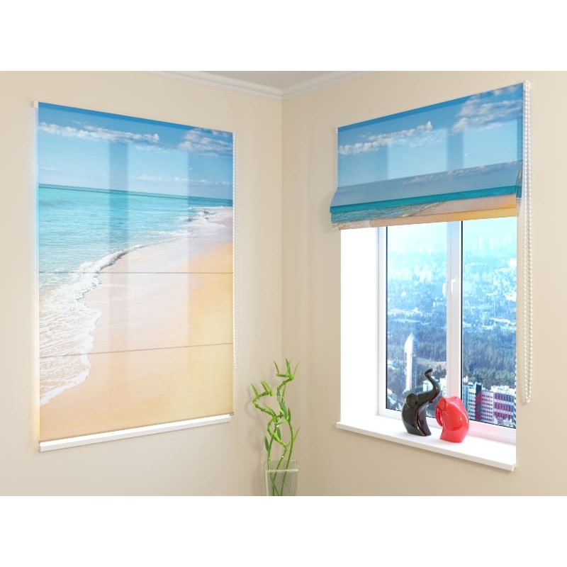 68,00 € Raffrollo – am goldenen Strand – ARREDALACASA