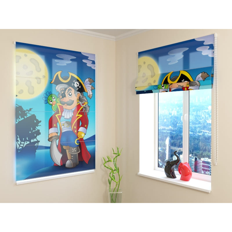 68,00 € Raffrollo – mit Kapitänshaken – ARREDALACASA