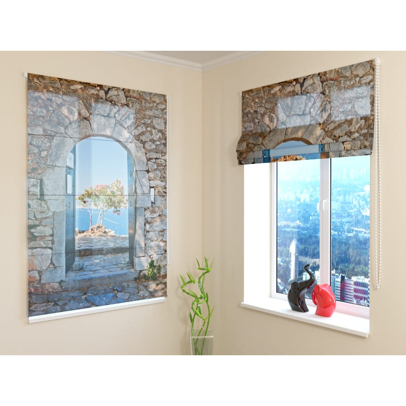 68,00 €Tenda a pacchetto - porta di pietra sul mare