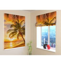 92,99 € Roman blind - on vacation in the tropics - FIREPROOF