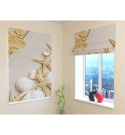 Roman blind - with starfish - OSCURANTE