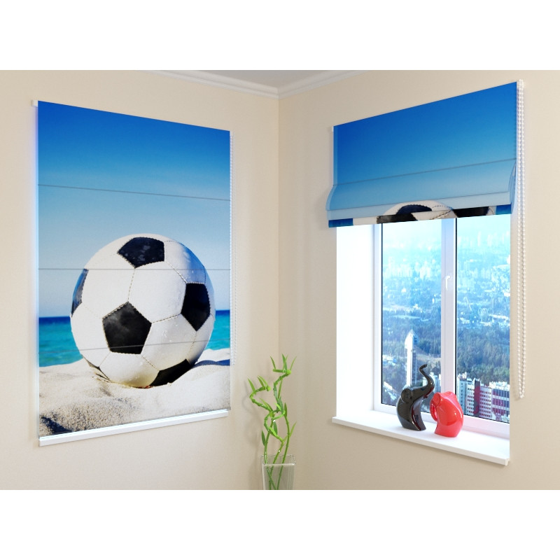 92,99 € Romiešu žalūzija - ar futbola bumbu - UGUNSPROOF