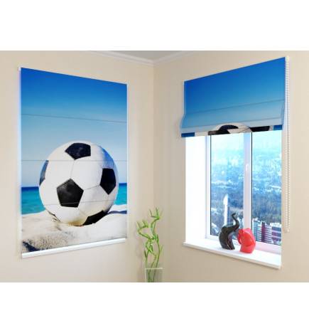 Roman blind - with soccer ball - FIREPROOF