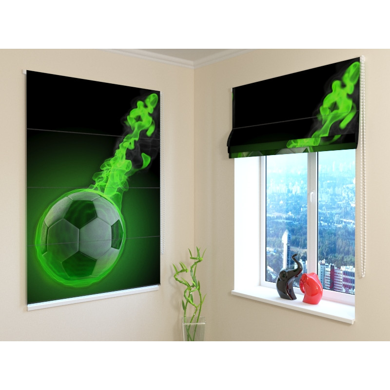 68,50 € Roman blind - for soccer players - BLACKOUT