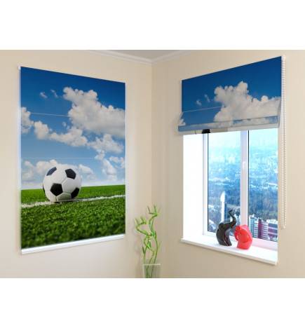 68,50 € Roman blind - with the ball on the lawn - BLACKOUT