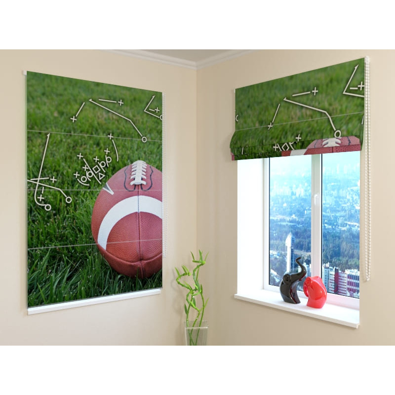 68,50 € Vouwgordijn - Amerikaans voetbal - BLACKOUT