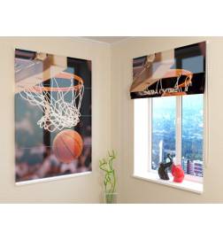 Roman blind - with ball and basket - FURNISH HOME