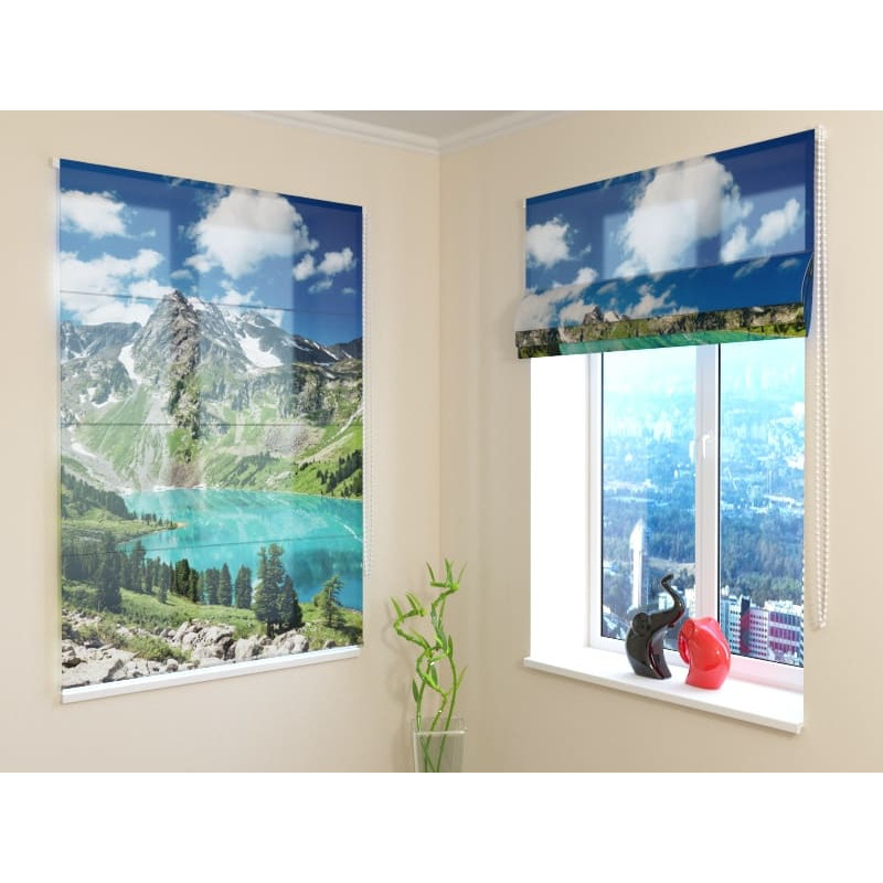 68,00 € Roman blind - with the lake and the mountains
