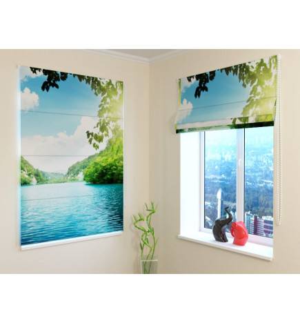 Roman blind - with a large lake - FIREPROOF