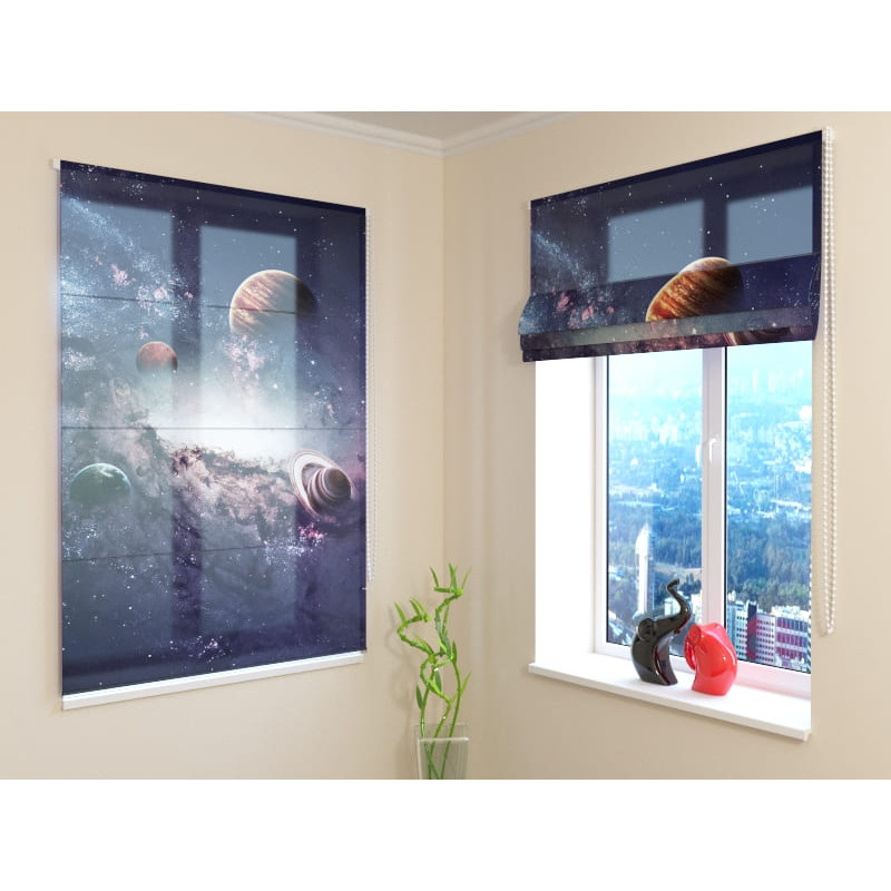 68,00 €Cortina romana - com planetas - ARREDALACASA