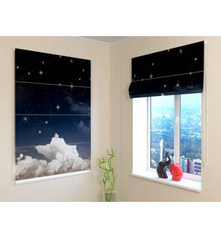 68,50 € Roman blind - with clouds and stars - DARKENING