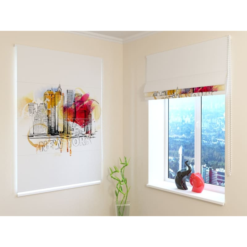 92,99 €Roman blind - ingênuo com Nova York - FIREPROOF