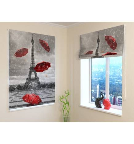 Rimska zavesa - z dežniki v Parizu - ZATEMNJENJE