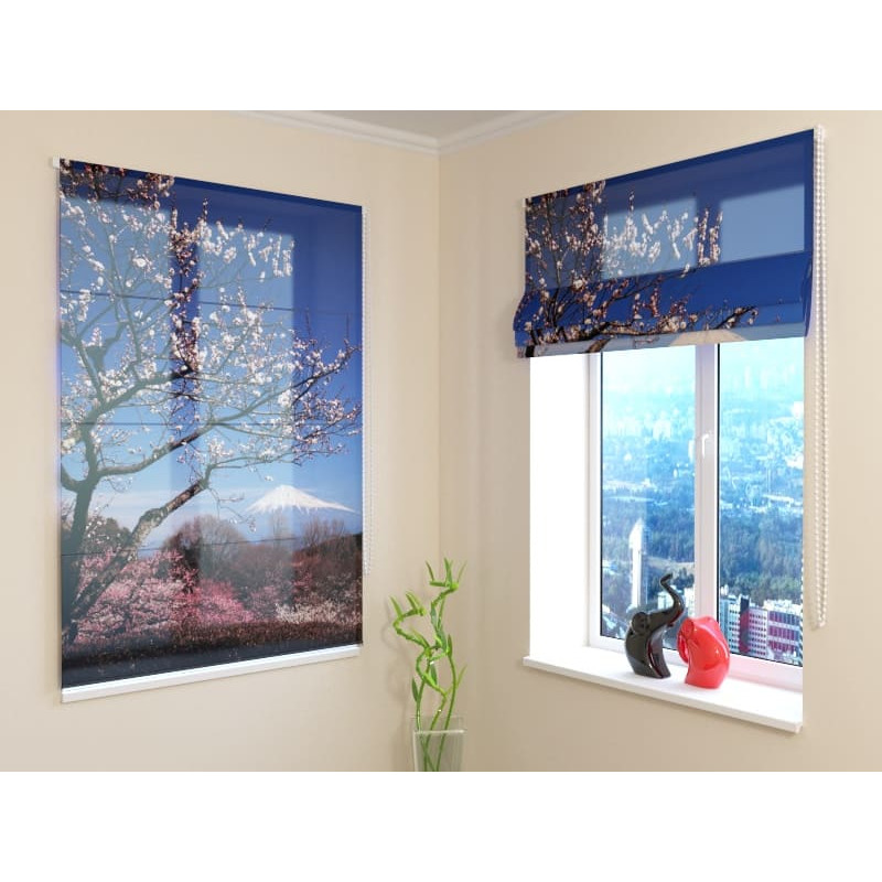 68,00 € Raffrollo – mit Berg Fuji – EINRICHTUNGSHAUS