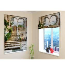 Roman blind - with a staircase - FIREPROOF