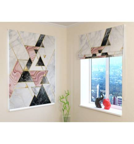 68,50 € Roman blind - marble mosaic - OSCURANTE