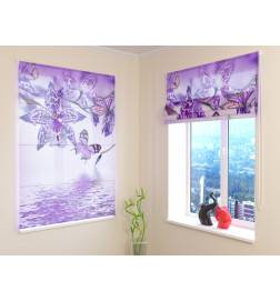 68,00 € Roman blind - with butterfly on the lake - ARREDALACASA