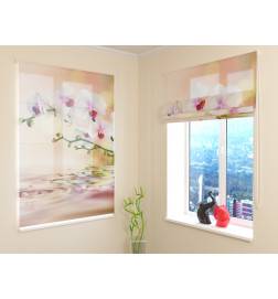 68,00 € Roman blind - with lake and orchids