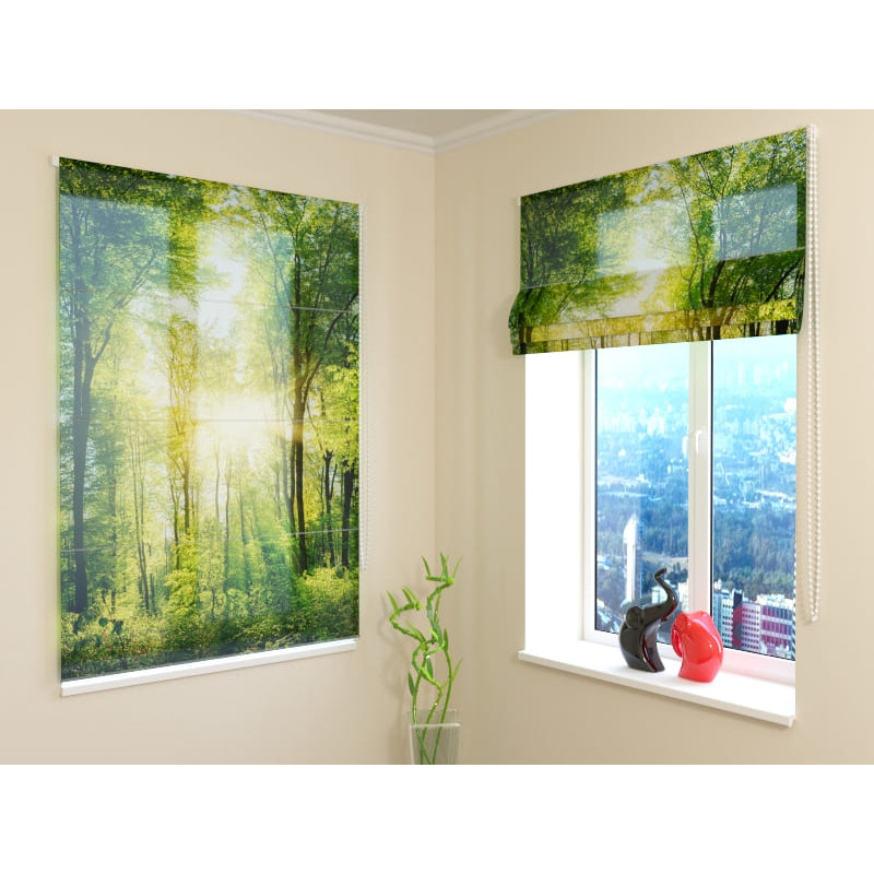 68,00 € Roman blind - with a forest - FURNISH HOME