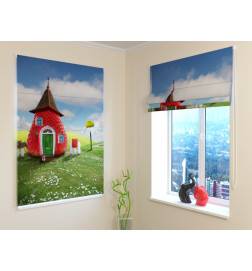 92,99 € Roman blind - with fairy tale house - FIREPROOF