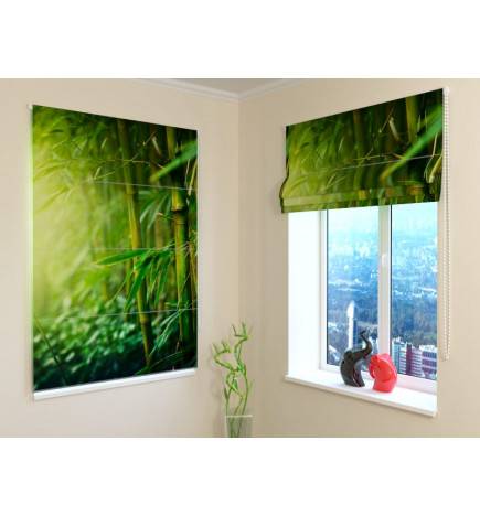 92,99 € Roman blind - in the bamboo forest - FIRE RETARDANT