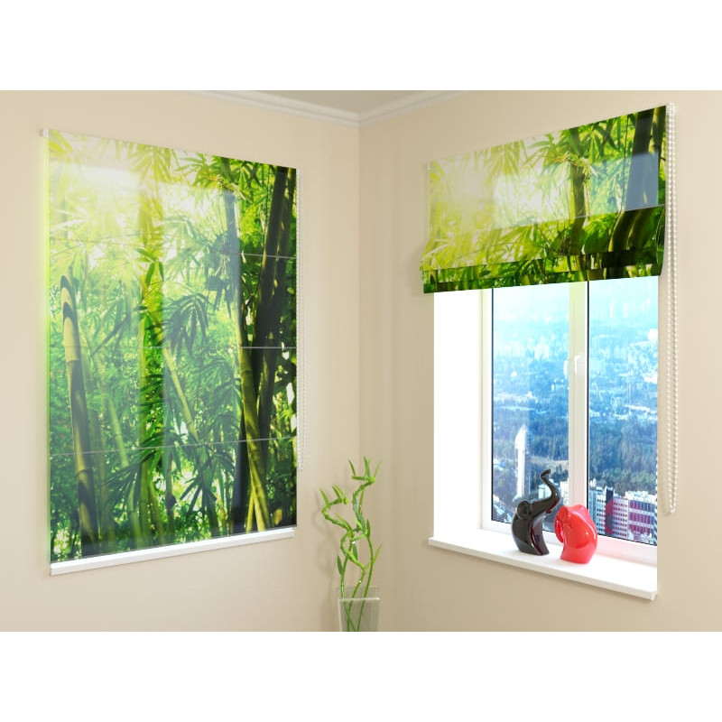 68,00 € Roman blind - in the bamboo forest - FURNISHING HOME