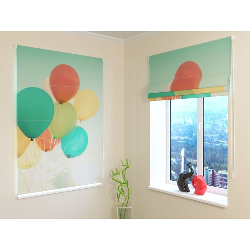 92,99 € Roman blind - with balloons - FIREPROOF