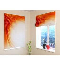 Rimska zavesa - abstraktna in oranžna - OSCURANTE
