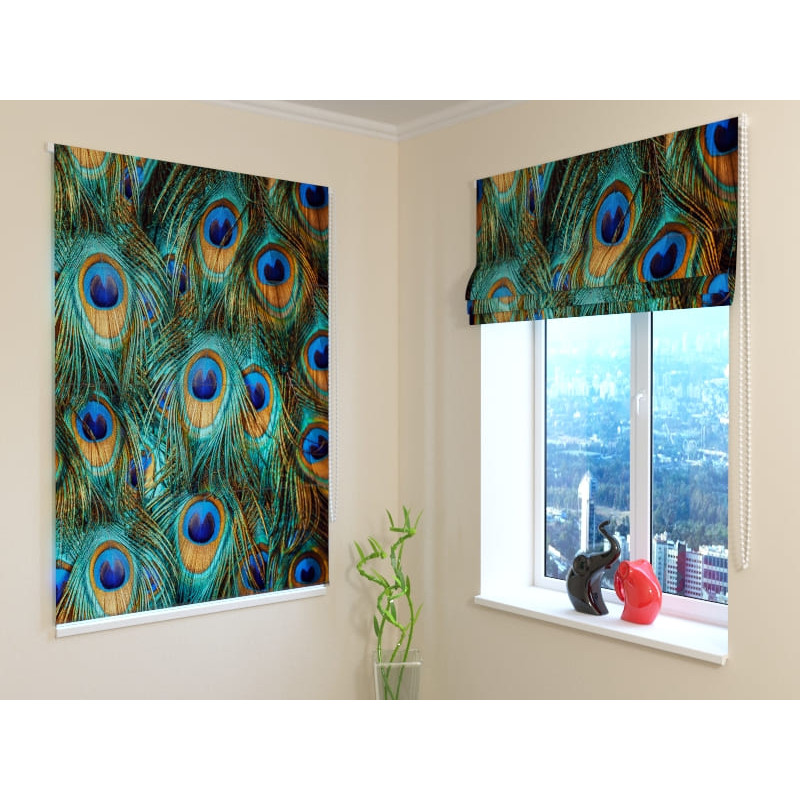 92,99 € Roman blind - abstract and colorful - FIREPROOF
