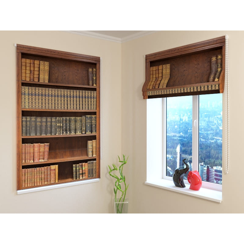 92,99 € Roman blind - with books - FIREPROOF