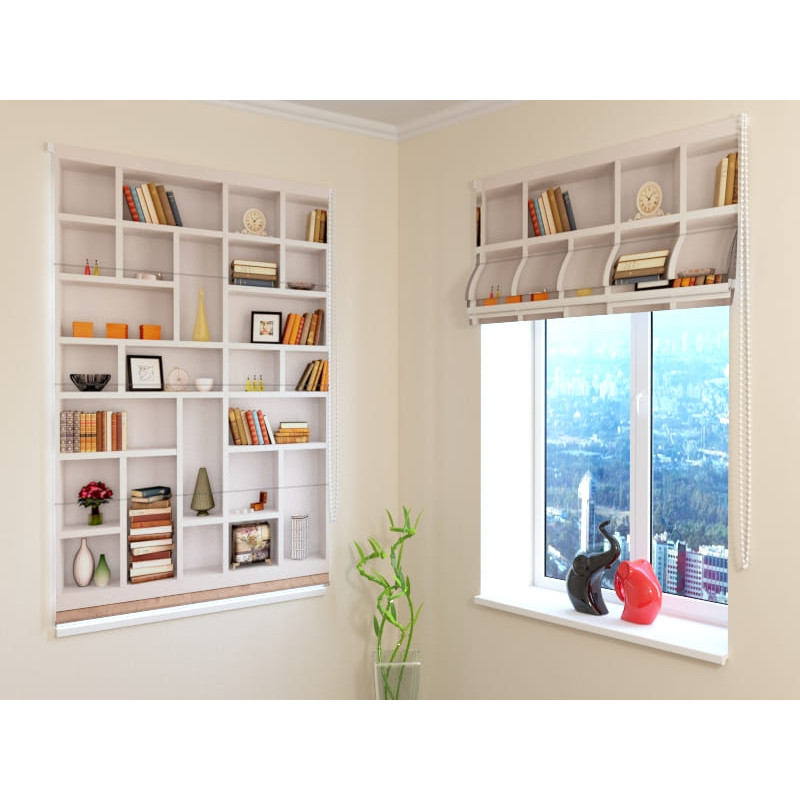 92,99 € Roman blind - with a bookcase - FIREPROOF