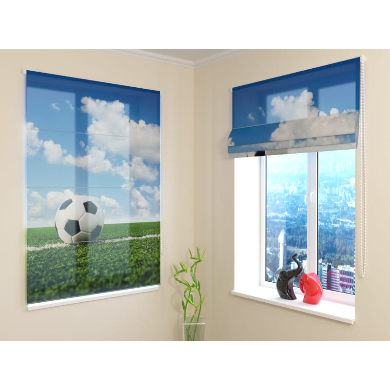 68,00 € Roman blind - with the ball on the lawn - FURNISH HOME