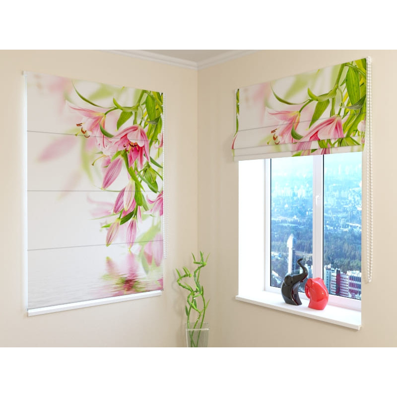 68,50 € Package curtain - with lilies on the lake - Darking