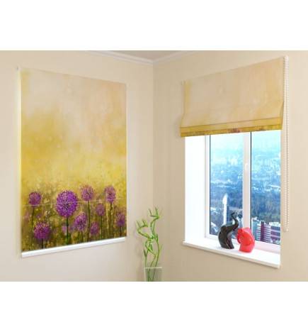 68,50 € Package curtain - with a meadow full of flowers - Darking