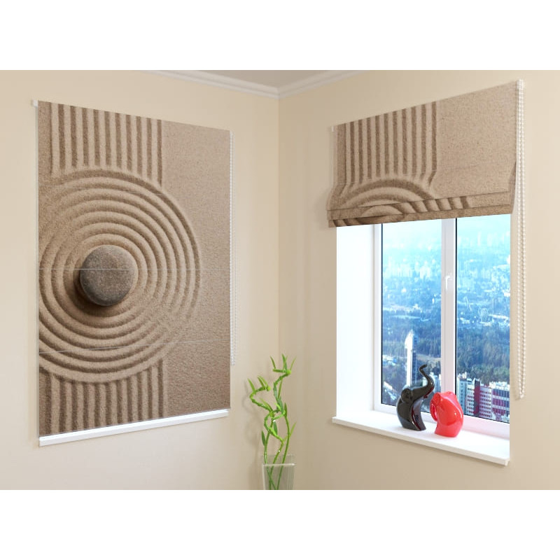 68,50 € Roman blind - with a stone on the sand - BLACKOUT