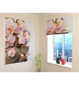 92,99 € Roman blind - with flowers among the rocks - FIREPROOF