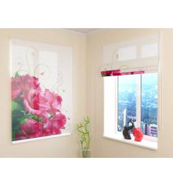 68,00 € Package curtain - with roses and butterflies