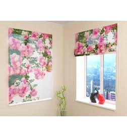 68,00 € Roman blind - with roses in the background